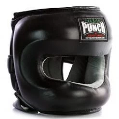 Punch Equipment Protective Punch Ultra Nose Protector Boxing Headguard-Black