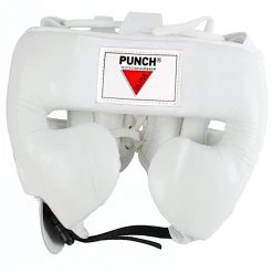 Punch Equipment Punch Mexican Fuerte Ultra Boxing Headguard-White Protective