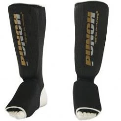 Punch Equipment Protective Punch Urban Muay Thai Cotton Slip-on Shin Pads