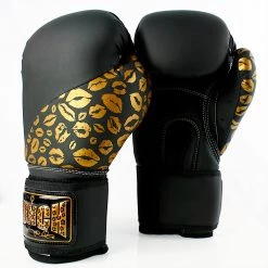 Punch Equipment Punch Womens Boxing Gloves -Lip Art- 12oz