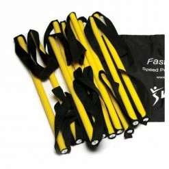 Morgan Sports Morgan Ajustable Speed & Agility Ladder-4M Flat Rungs Coaching