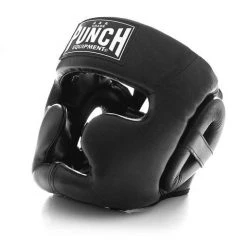 Punch Equipment Punch Trophy Getters Full Face Headguard - Black Protective