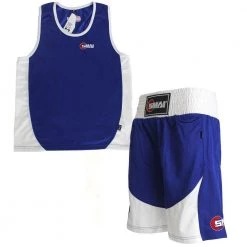 Apparel SMAI Elite Amateur Boxing Set - Blue