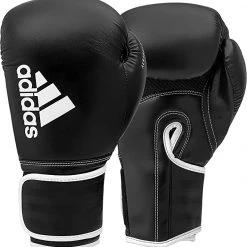Adidas HYBRID 80 Boxing Gloves - BLACK