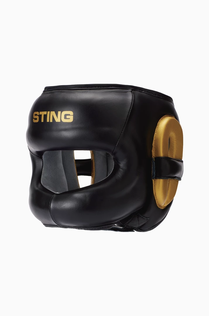 Sting Evolution Face Shield Headguard- Black Protective