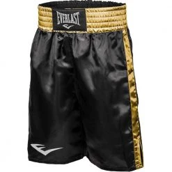 Everlast Fight Shorts - Black/Gold Apparel