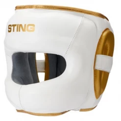 Sting Evolution Face Shield Headguard - White Protective