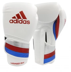 Gloves Adidas Adispeed Strap -White/Blue/Red