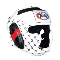 Fairtex HG10 Super Sparring Head Gear-White