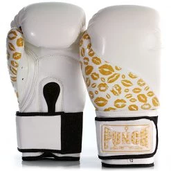 Punch Equipment Punch Womens Boxing Gloves -Lip Art- 12oz