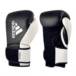 Adidas Hybrid 150 Boxing Gloves - Black/White