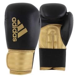 Adidas Hybrid 100 Boxing Gloves -Black/Gold