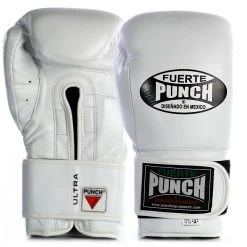 Punch Equipment Gloves Punch Mexican Fuerte Ultra Boxing Glove - White