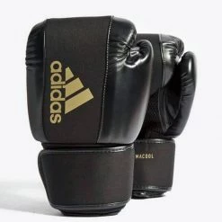 Adidas Washable Boxing Gloves - Black/Gold