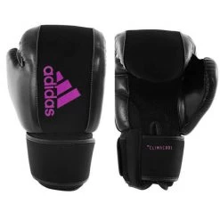 Adidas Washable Boxing Gloves - Black/Pink