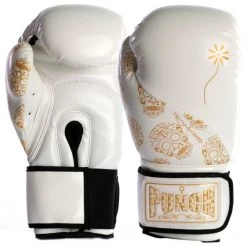 Punch Equipment Punch Womens Boxing Gloves -Skull Art- 12oz